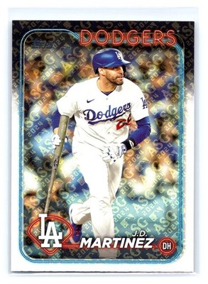 2024 Topps All-Star Game Holo Foil #492 J.D. Martinez Los Angeles Dodgers