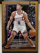 2025-26 Topps Flagship Grayson Allen Gold  /2025 Suns 