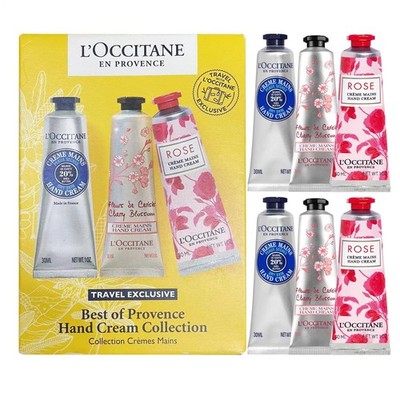 L'Occitane En Provence Moisturizer Hand 6Pieces Non-greasy Moisturizing Supplies