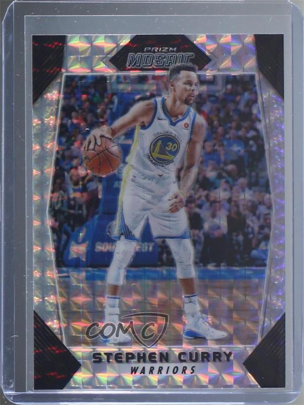 2017-18 Panini Prizm Mosaic Stephen Curry #92 dd2