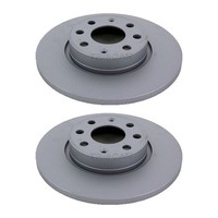 2 Bremsscheiben Voll Ø 257 Mm Triscan Bremsen-Expertise FüR U.A. Opel Monza