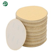 100 Pack 5 inch 60Grit NO-Hole Discs Hook Loop Pads Sanding Disc Aluminum Oxide