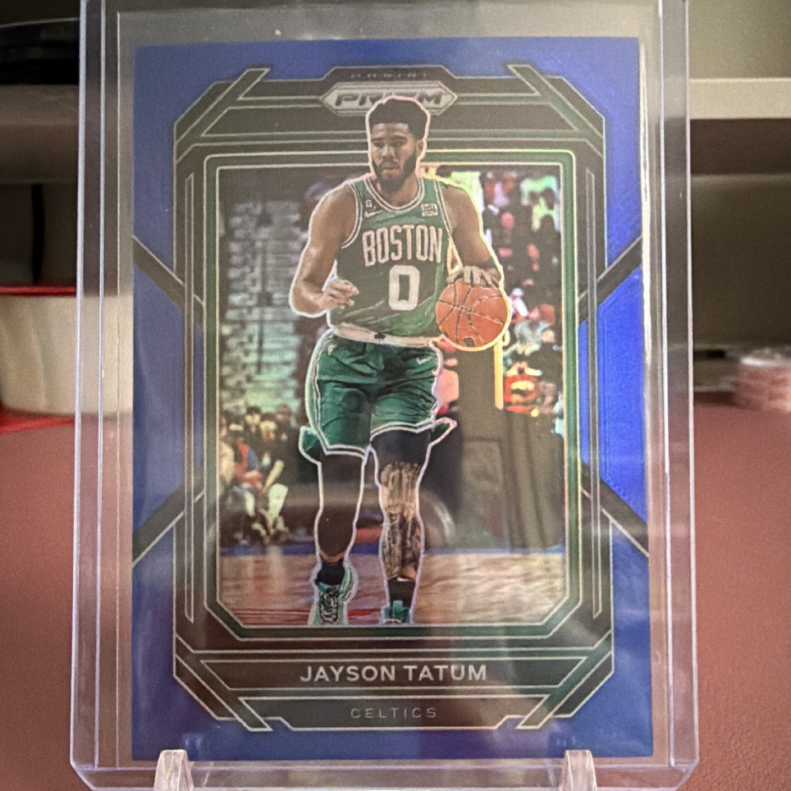 Panini 2022-23 Prizm Jayson Tatum Blue Prizm #17 /199 Celtics