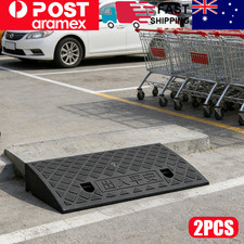 Portable Car Ramp Lift Plastic Curb Ramps Threshold Ramp Set for Driveway Motor