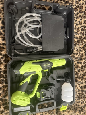 #ad NEW Ryobi 40V HP EZClean 600 PSi Brushless Cordless Pressure Washer Kit amp; Batery $60.00