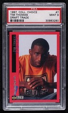 1997-98 Upper Deck Collector's Choice Draft Trade Tim Thomas #7 PSA 9 MINT 03rx