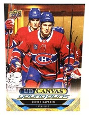 Oliver Kapanen Young Guns Canvas 2024-25 Upper Deck Series 2