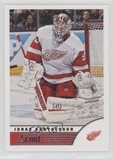 2013-14 Score Jonas Gustavsson #177 2u3