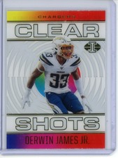 2021 Panini Illusions - #CS-6 Derwin James Jr. Clear Shots Los Angeles Chargers