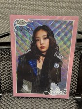 2026 Topps Chrome X Jennie Base Pink Wave Refractor 11 225