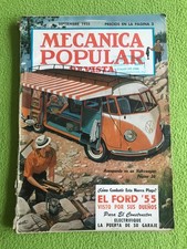 Vtg Popular Mechanics In Spanish Mecanica Popular Revista Setemper 1955