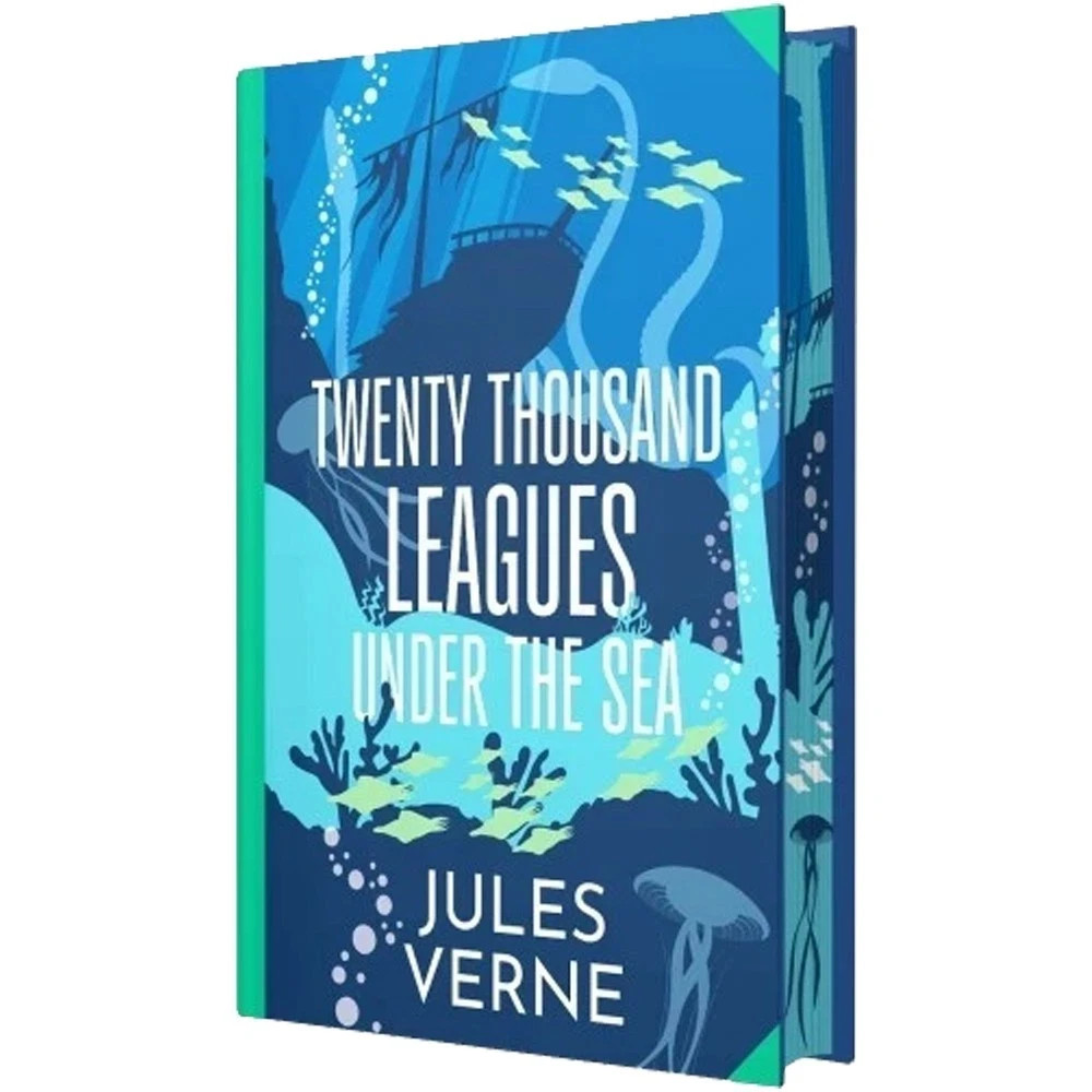 Various Publishers Twenty Thousand Leagues Under The Sea By Jules Verne (Deluxe Hardback Sprayed Edge Edition) - Image 11