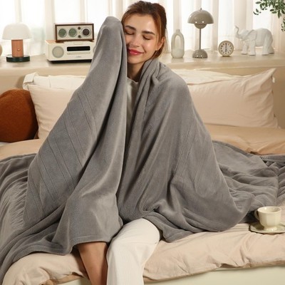 ESTINGO Heated Blanket Twin Size, Fast Heating Electric Blanket with Extremel...