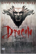 Francis Ford Coppola Signed 12x18 Dracula Poster Autographed Director PSA/DNA