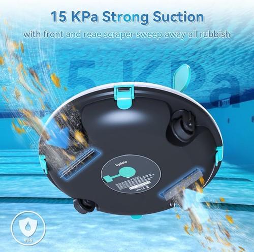 Lydsto Robotic Pool Cleaner P1 Mini For Flat Bottom Pools - YM-P1MINI-01 - Picture 3 of 11