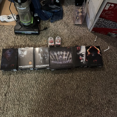 #ad Massive NECA Ultimate Horror Figure Lot Halloween Michael Myers IT Pennywise 8pc $190.00