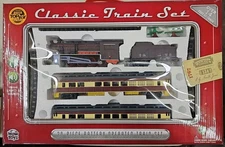 WOW TOYZ, 20pc CLASSIC TRAIN SET! Battery Operated Lights & Sound. LN (F36)