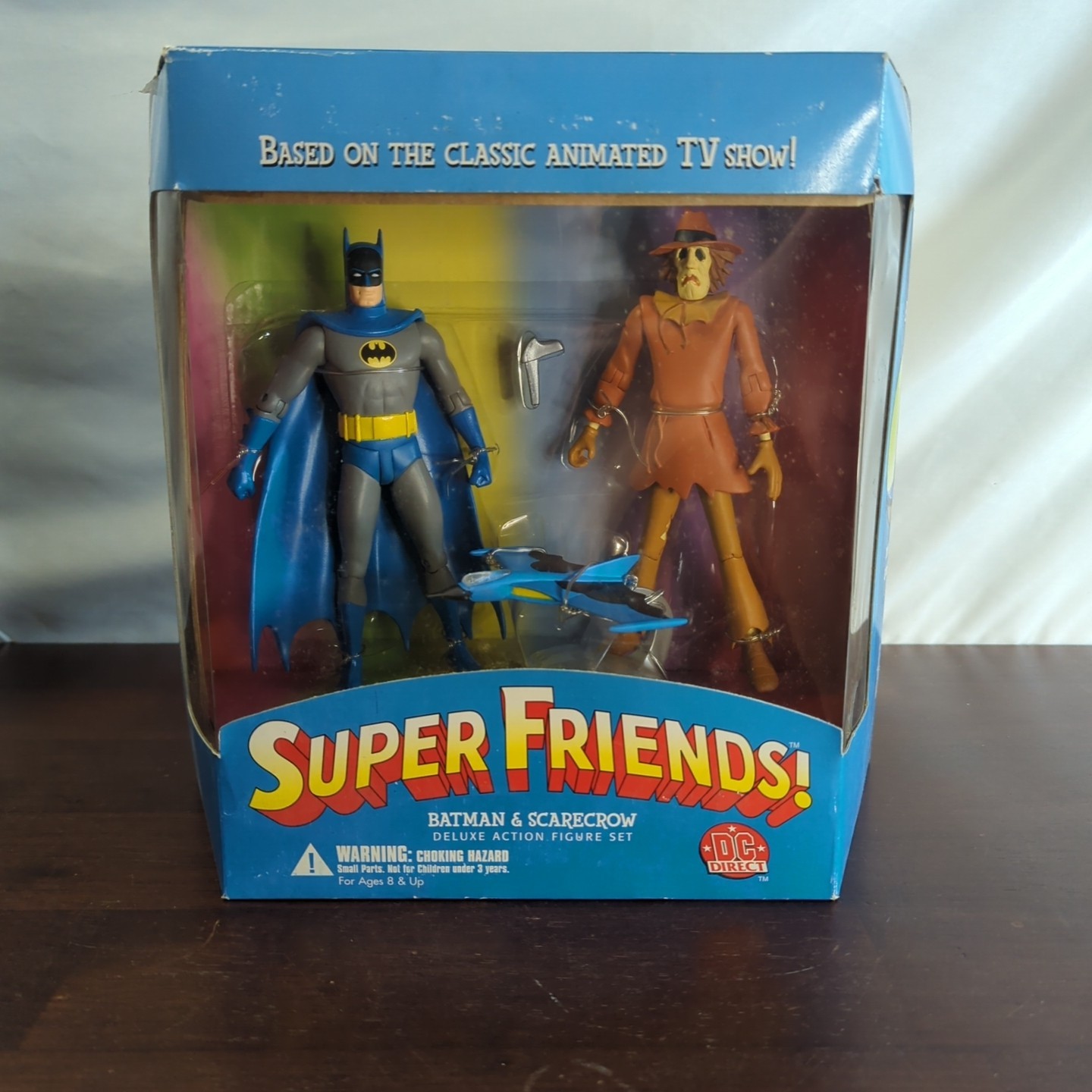 Batman and Scarecrow Super Friends Deluxe Action Figure Set by DC Direct  