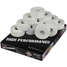 12 Rollen Sport Tape 2,5 cm x 10 m unelastisch für Wettkampf Training