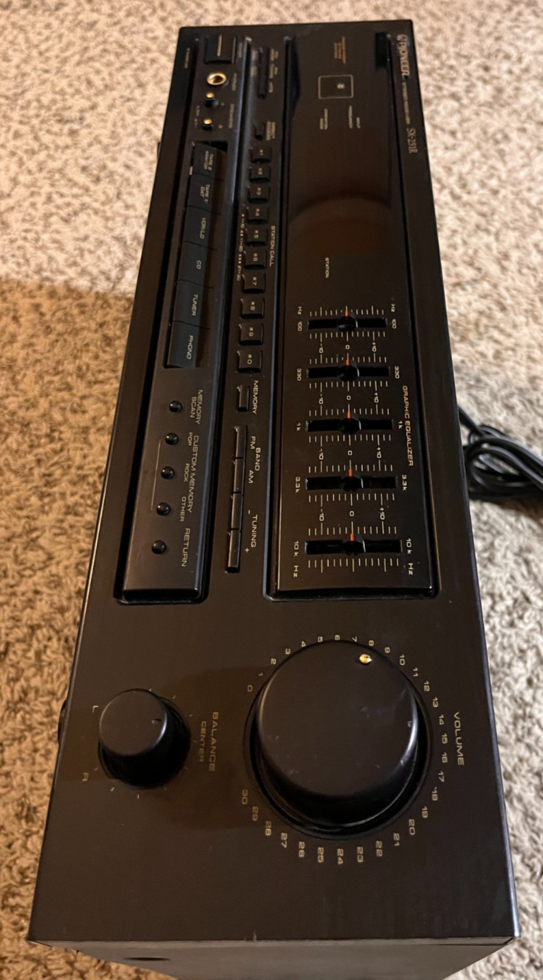 Pioneer SX-251R vintage audio equipment - eBay listing photo 2