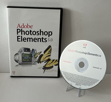 Adobe Photoshop Elements 5.0 Software With Inserts