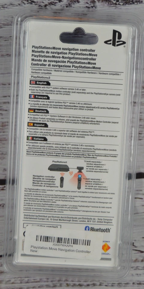 NEW PlayStation 3 PS3 Sony Move Navigation Controller OEM Sealed - Image 3 of 4