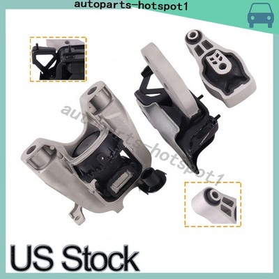 Engine Motor Trans Mounts Set For Ford EcoSport 18-20 2.0L Auto GN1Z6038C 3PCS