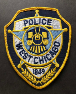 West Chicago Illinois IL Police Sheriff Patch
