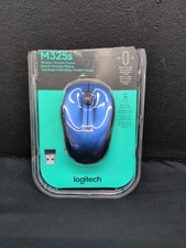 Logitech M325s Wireless Optical Ambidextrous Mouse Blue 910-006829