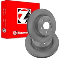 2X Zimmermann Coat Z Bremsscheiben 324Mm InnenbelÜFtet Hinten Passend FÜR BMW Z4