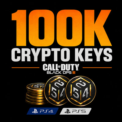 PS4/PS5 100.000 KRYPTO KEYS FÜR BLACK OPS 3