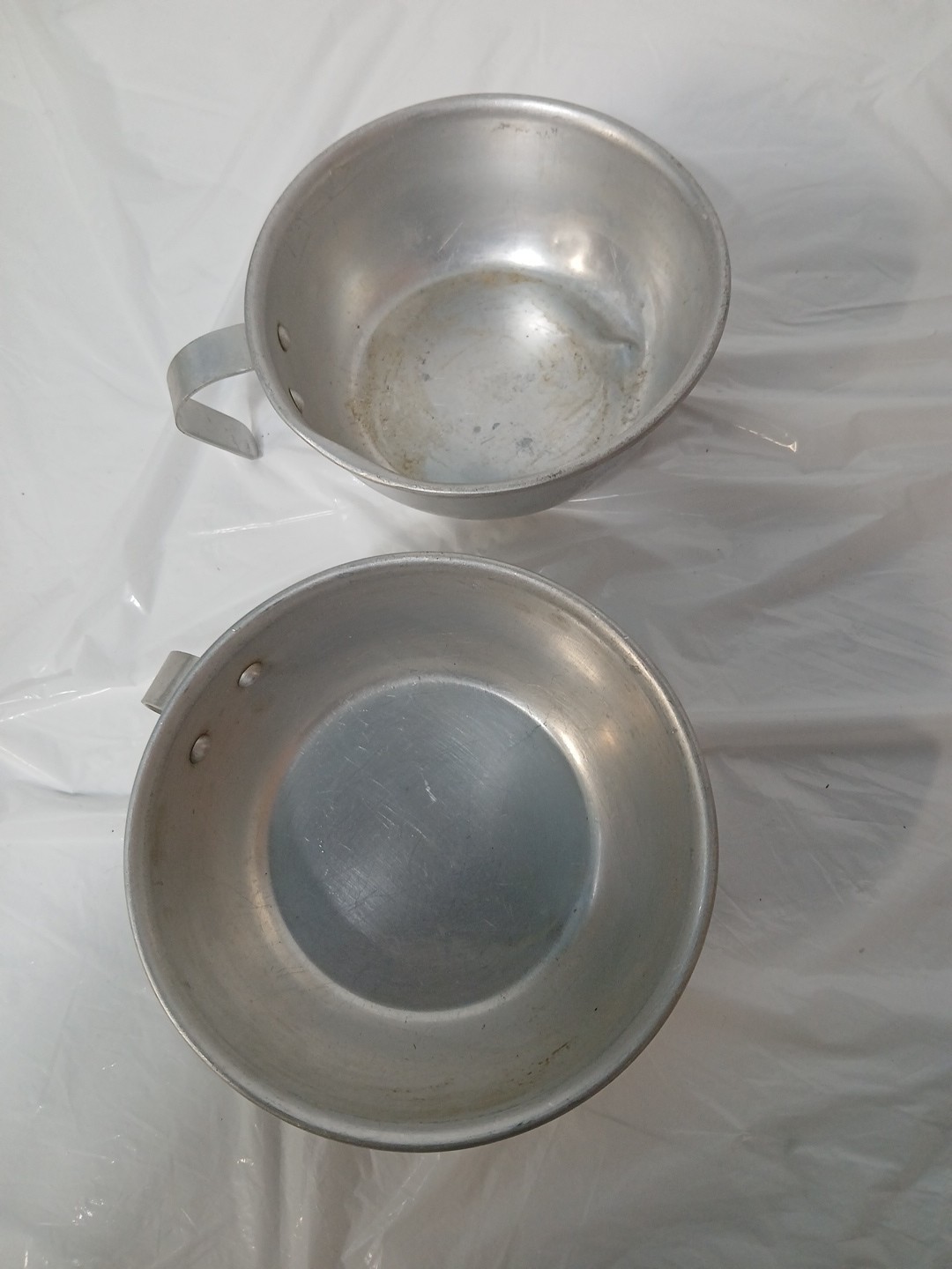 Vintage Aluminum Camp Cup Mess Kit Drinking Mug USA military style