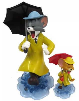 Mini Figur Singin' in the Rain 1'' 52TOYS BLINDBOX Tom und Jerry Warner 100th