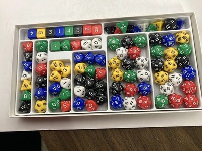 Koplow  Games Dice Box Over 90 Die Polyhedral Dice & Variety Set