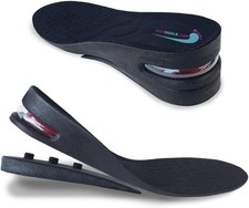 Height Increase Shoe Insoles with Air Cushion 2 Layers 2" UP Men's 7-11