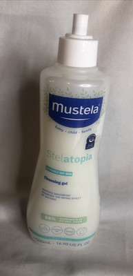 Mustela Stelatopia Eczema-Prone Skin Cleansing Gel, 16.90 oz Ex 12/27 NEW READ
