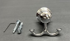 Moen YB8403CH Weymouth Double Robe Hook, Chrome