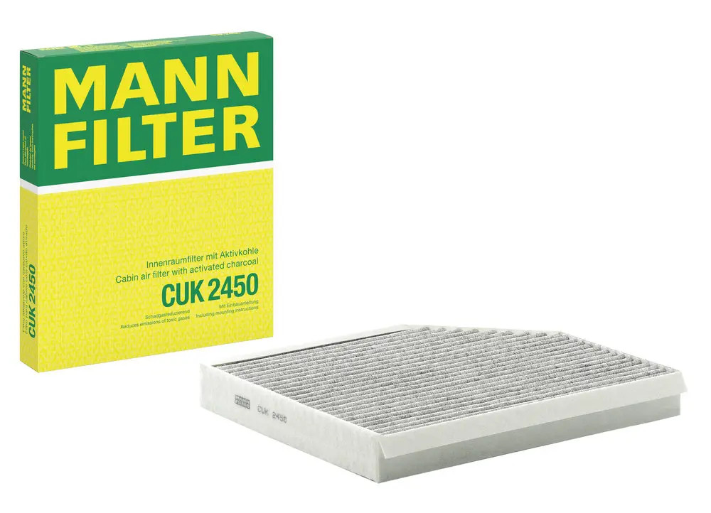 MANN-FILTER CUK 2450 Filtro abitacolo Filtro al carbone attivo - Immagine 2