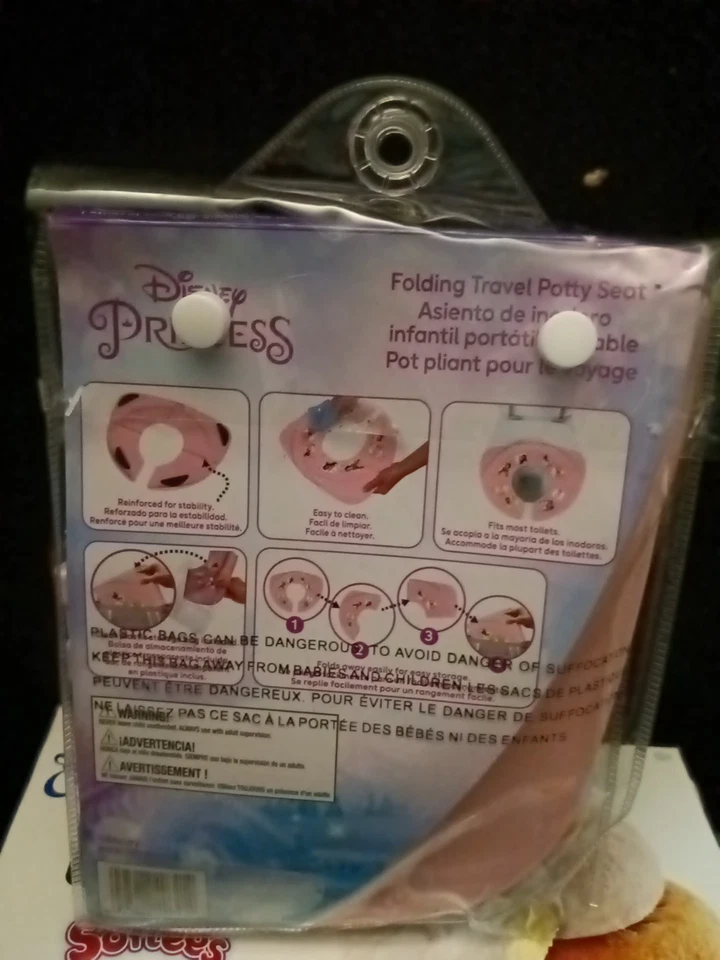 Asiento de entrenamiento para ir al baño princesa Disney Foto 2 de 2