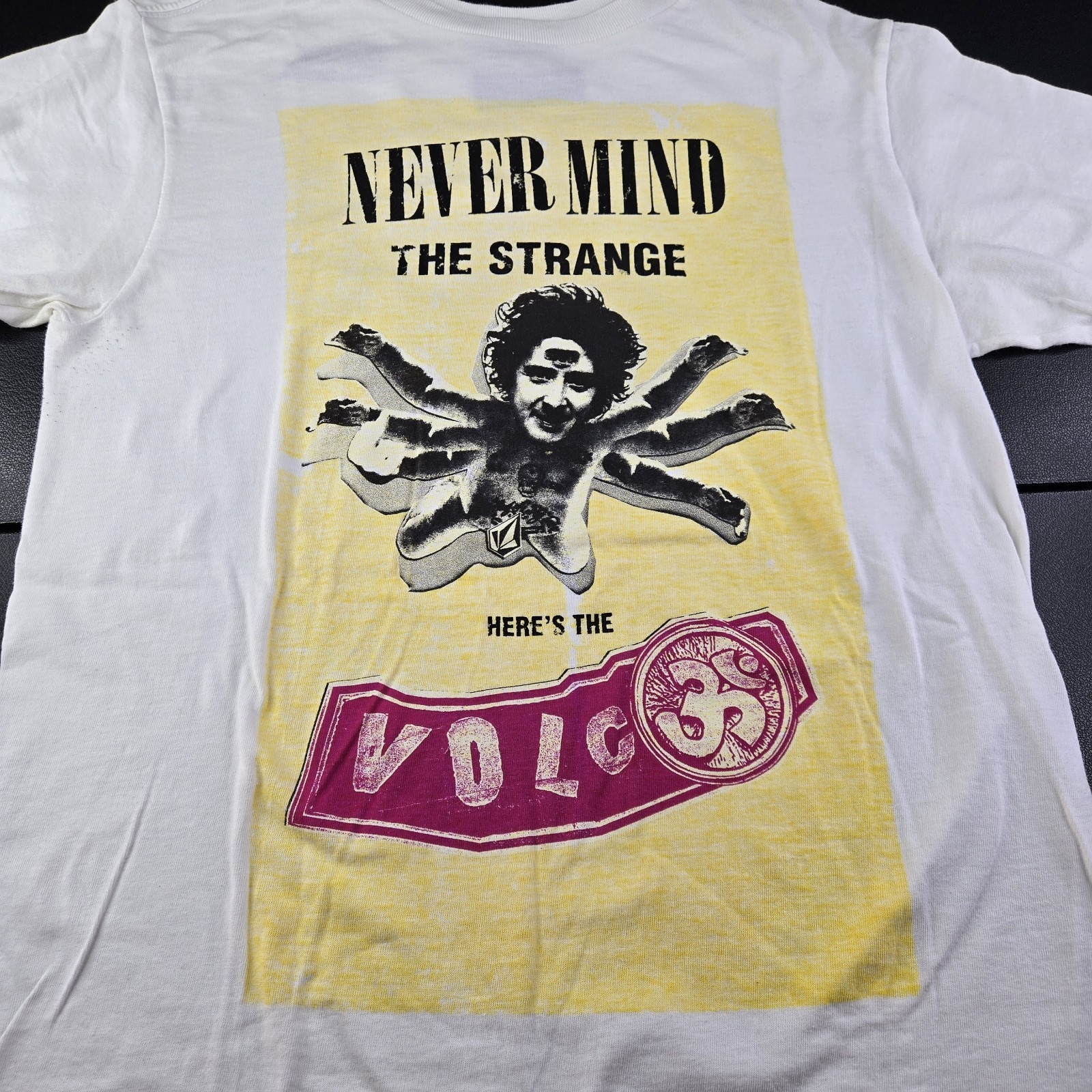 Vintage Volcom x Dustin Dollin x Nirvana Skate Band Jean Bra