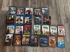 23 Total Movie Lot 11 Blu-Ray DVD Mixed Movies Great Condition