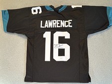 Trevor Lawrence Signed Jaguars 16 Jersey - 5 Star Auth 501444