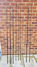 Fox EOS Pro 12ft 3.5lb tc Carp Rods And Matching 5lb Tc Spod Rod With Okuma Reel