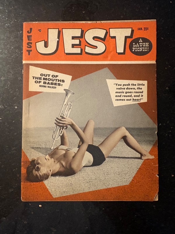 JEST-Humorama-JAN  '64-Dave Berg-Bill Ward-Wenzel-Dan DeCarlo-GGA-Good