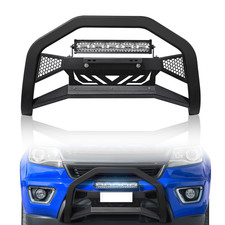 Bull Bar Bumper Brush Guard Wled Light For Chevy Colorado Gmc Canyon 2015-2022