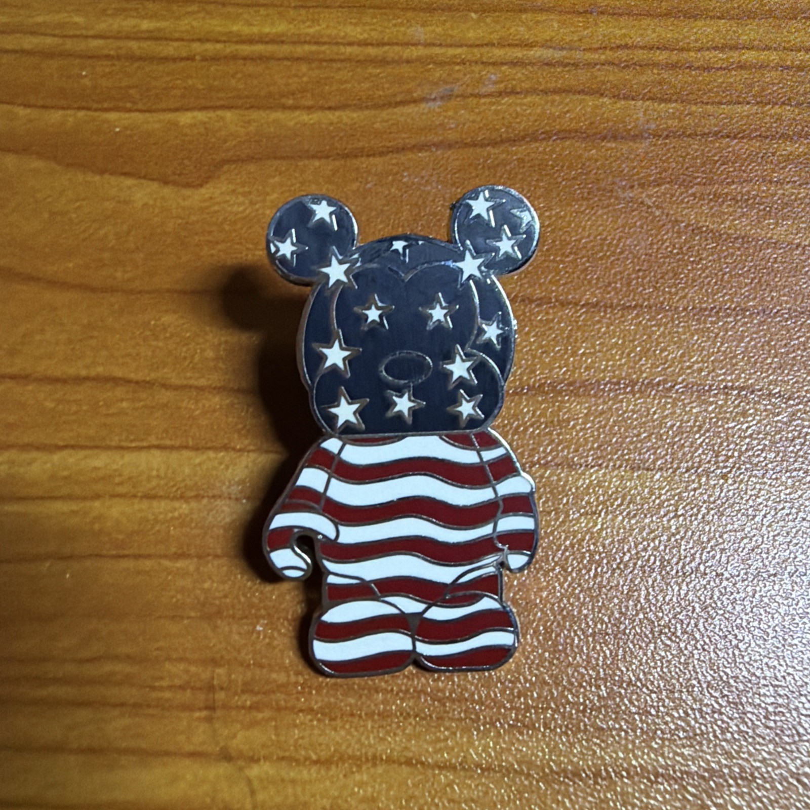 Disney Pin. Mystery Vinylmation. American Flag Limited Release. Good Cond.