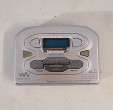 Sony Walkman WM-FX494 TV WEATHER AM FM Radio Cassette Player Tested works