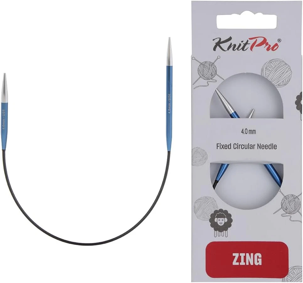 KnitPro Zing Metal DPN Double Pointed Knitting Needles Aluminium 15cm 20cm