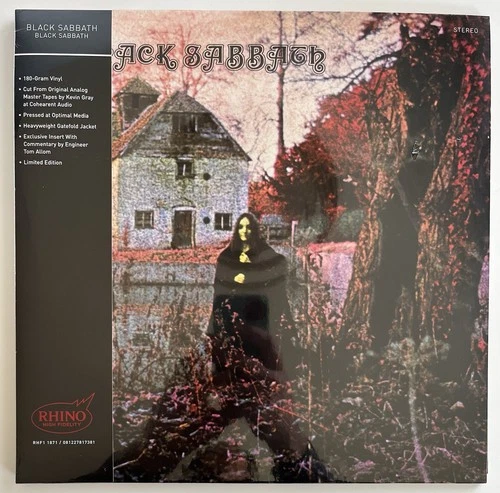 Black Sabbath 1st Lp 2024 Rhino High Fidelity Analog Master Sealed New