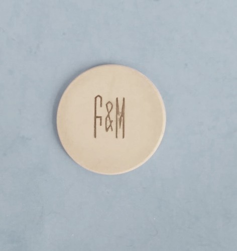 F&M Clay Poker Chip - Illegal Casino?